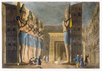 Temple de Ramsès II (1279-13 av. J.-C.) Abou Simbel, Égypte, planche 4 de 